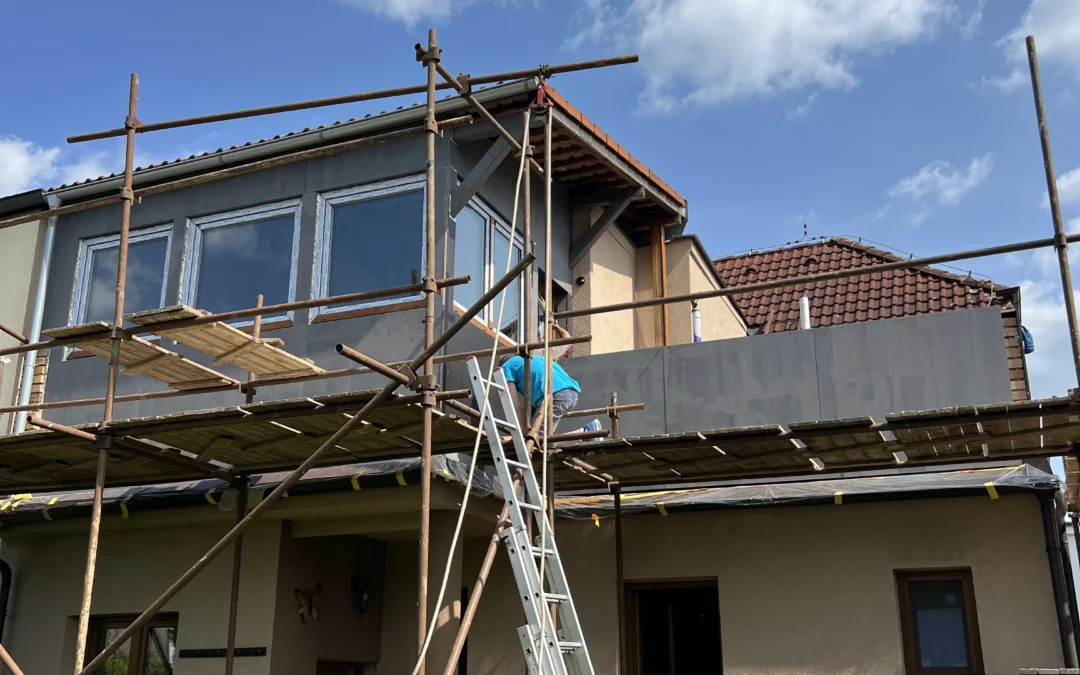 Úprava balkonu a terasy v rodinném domě na Slovanech v Plzni