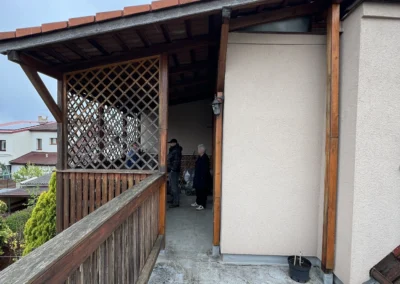 Úprava balkonu a terasy v rodinném domě na Slovanech v Plzni