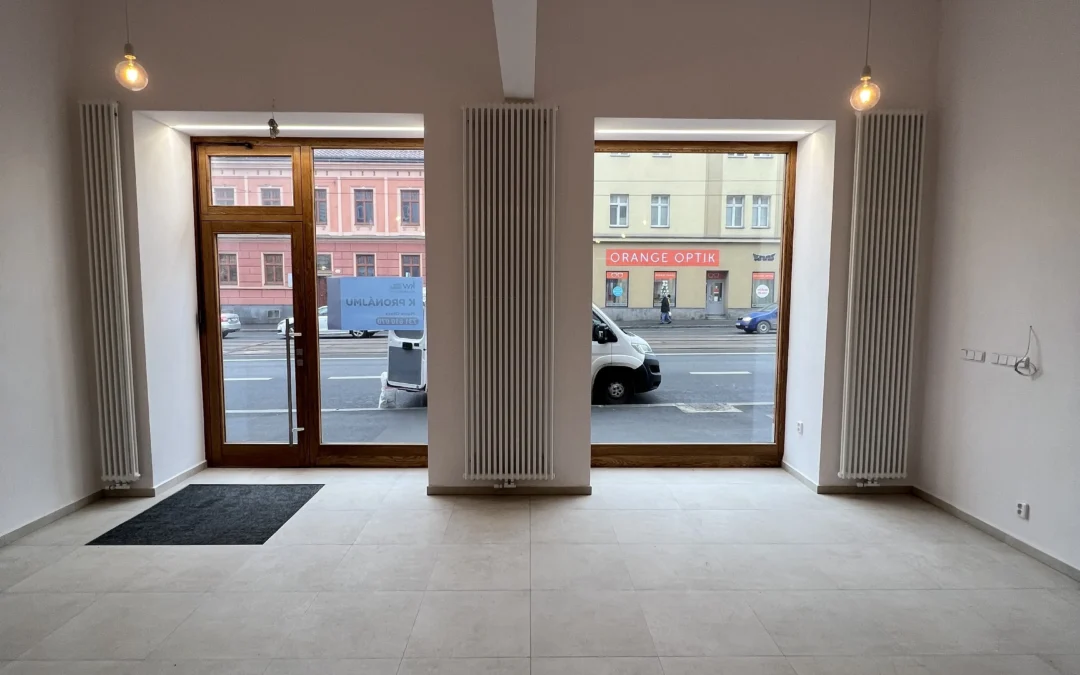 Rekonstrukce prodejny na Klatovské třídě v Plzni