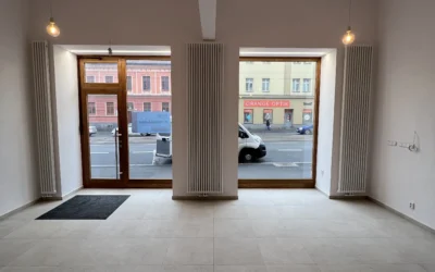 Rekonstrukce prodejny na Klatovské třídě v Plzni