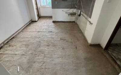 Zhotovení nové podlahy na Borech v Plzni